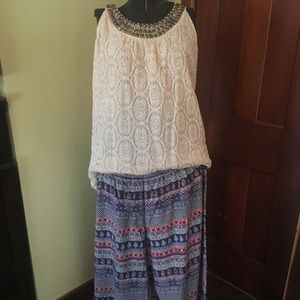 Boho Outfit (Tank and Pants)
